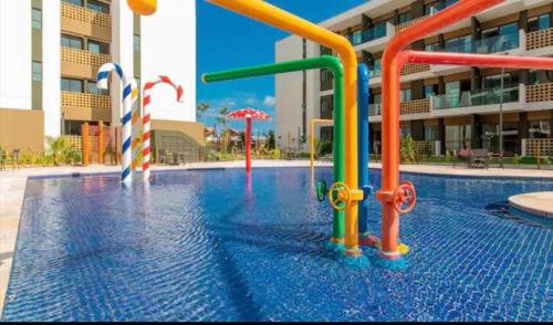 Der Swimmingpool an oder in der Nähe von Mana Beach Experience B 114, Porto de Galinhas