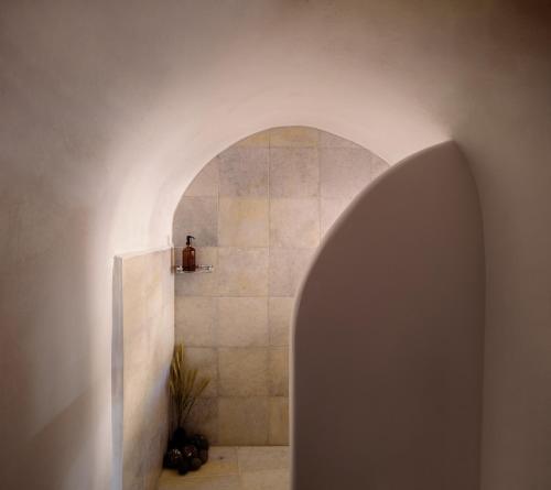 Koupelna v ubytování Firalia, Casa in Rock Suites