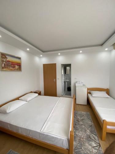 Cama o camas de una habitación en Ceka Apartments