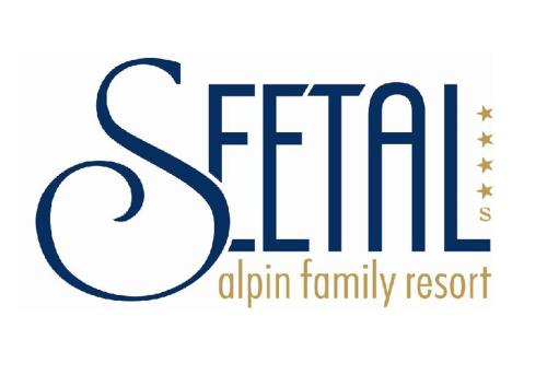 カルテンバッハにあるAlpin Family Resort Seetalのエルギン・ファミリー・リゾートのロゴ