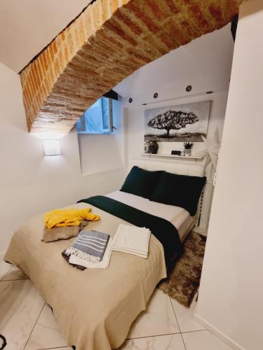 Кровать или кровати в номере Apartment La Bodega