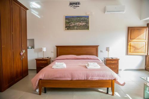 Ein Bett oder Betten in einem Zimmer der Unterkunft 'A Vadera