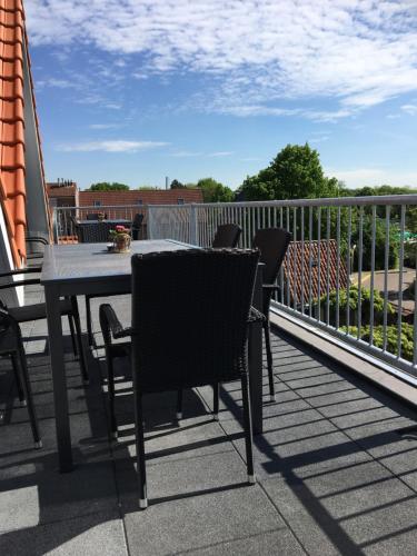 En balkong eller terrasse på Residence het Centrum