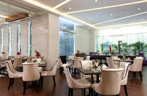 Restoran atau tempat lain untuk makan di Yuh Tong Hotel
