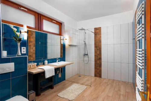 Koupelna v ubytování Pál Villa - Premium Apartments - Kecskemét
