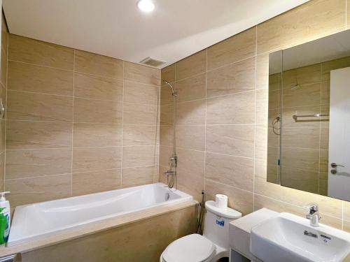 Ένα μπάνιο στο Vincom Center Dcapitale 119 Trần Duy Hưng Trung Hoà Cầu Giấy