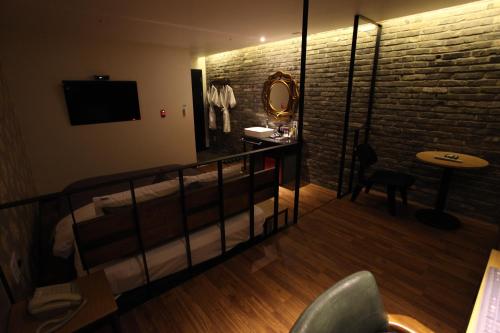 Bilik mandi di Hotel Banwol