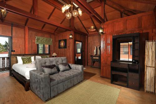 Ruang duduk di WoLin Lemon Resort