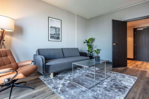 Ein Sitzbereich in der Unterkunft Radisson Blu Scandinavia Hotel, Copenhagen