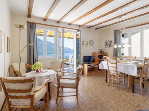 Posezení v ubytování Holiday Home Fontanella Amazingview by Interhome