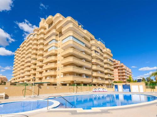 Apartamento 1ª Linea de mar en Marina d'Or con cesped y playa [Familiar]