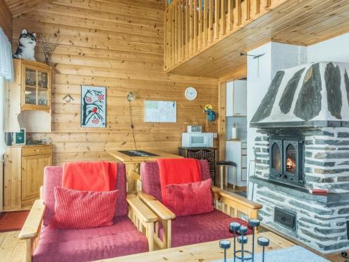 Χώρος καθιστικού στο Holiday Home Salmelan kartano p 7 b by Interhome