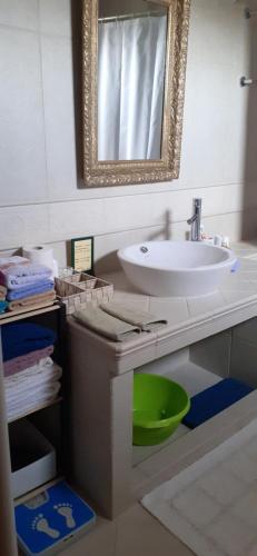 Ванная комната в Eva's cottage Kastelli Pediados