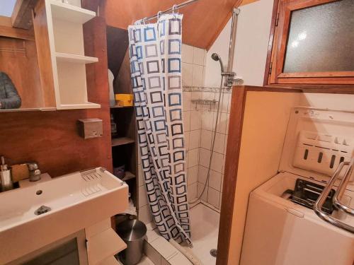O baie la Chalet 5 pers avec balcon, animaux admis, garage, Chaillol 1600 - FR-1-393-13