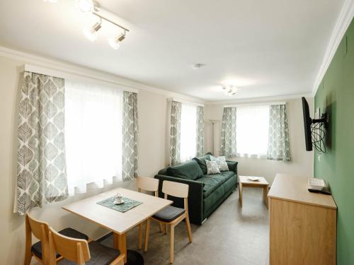 Μια τηλεόραση ή/και κέντρο ψυχαγωγίας στο Ferienhaus Sporr