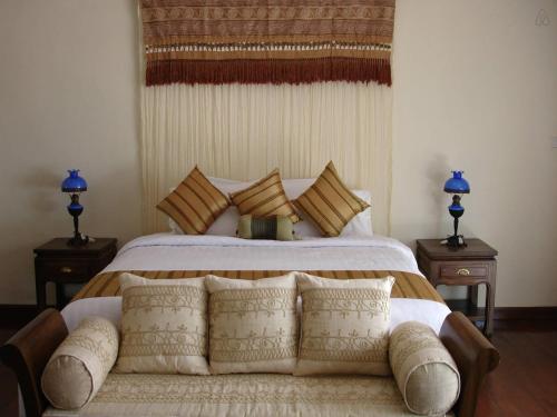 Postel nebo postele na pokoji v ubytování Nakara Residence