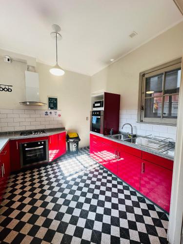 Η κουζίνα ή μικρή κουζίνα στο MAKTVB Brasil - Hostal Boutique