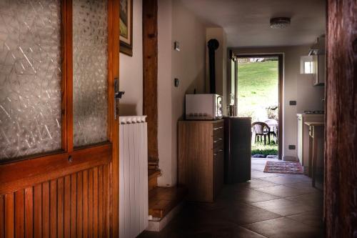 Cucina o angolo cottura di La WalserHus