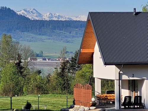 II Bike'owy Domek z fińską balią nad jeziorem czorsztyńskim - 400m od jeziora i ścieżki rowerowej