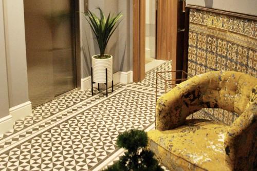 Istumisnurk majutusasutuses Luxurious Penthouse Studio with Private Terrace - Grand Central House