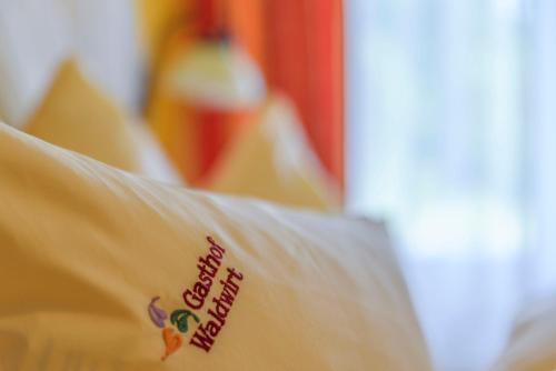 a plastic bag with a fast food restaurant logo on it at Gasthof Waldwirt in Russbach am Pass Gschütt