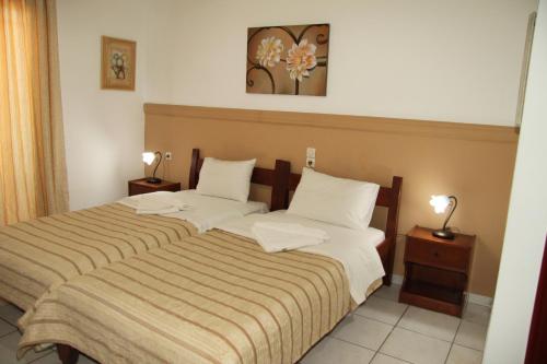 Danaos Hotelにあるベッド