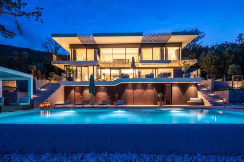 Stunning Kvarner Villa 5 Bedrooms Villa Aura Caesar Stunning Sea Views
