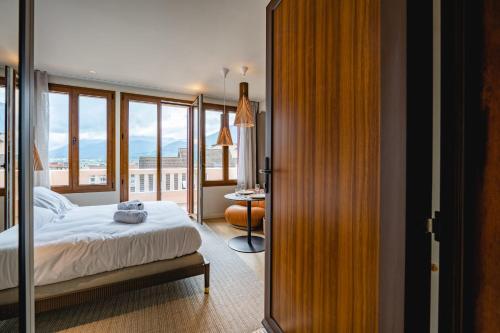 Le Nid du Favre I - Charming studio with stunning lake view