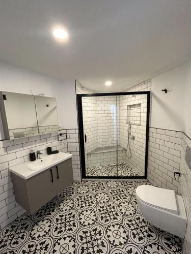 Een badkamer bij Somos Flats