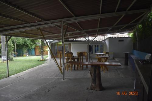 Αίθριο ή υπαίθριος χώρος στο Casa Campestre El Encanto