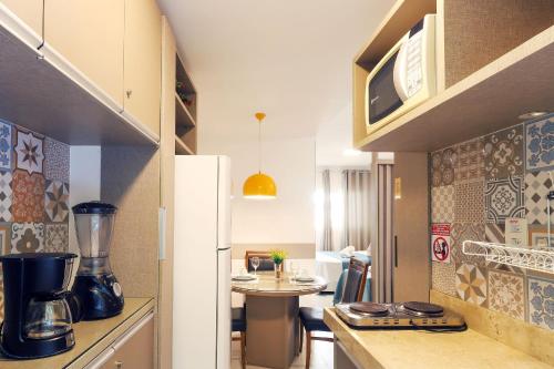 Kuchyň nebo kuchyňský kout v ubytování Solar Água Pipa - Summerflats
