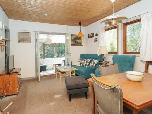 Χώρος καθιστικού στο 5 person holiday home in Rørvig-By Traum