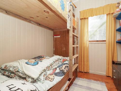 Ένα ή περισσότερα κρεβάτια σε δωμάτιο στο 5 person holiday home in Rørvig-By Traum