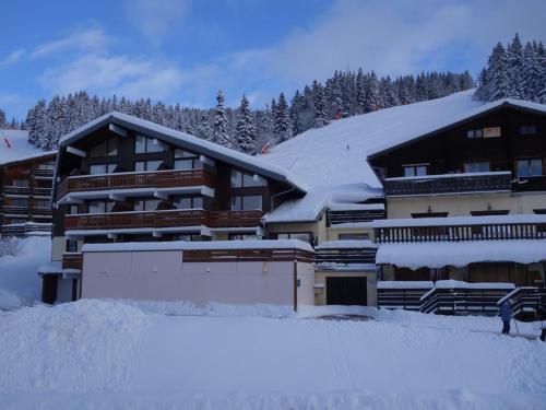 Photo de la galerie de l'établissement Studio cosy aux Saisies, proche pistes et commerces, 4 couchages, balcon sud-ouest - FR-1-594-150, à Hauteluce