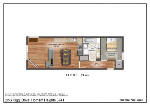 a plan of a floor plan of a house at 2-53 Higgi Drive - Ski in Ski Out in Mount Hotham
