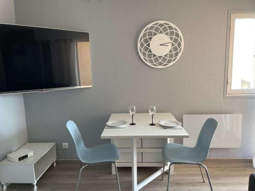 Studio cosy, 2 pers, proche port, plages et centre, Cap d'Agde - FR-1-249-365