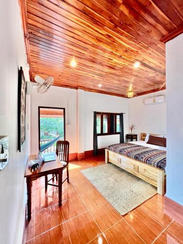 Katil atau katil-katil dalam bilik di La Casa Hostel