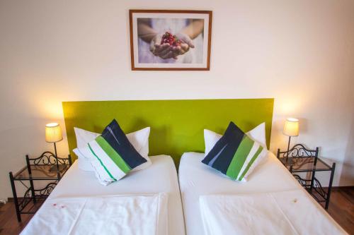 Hotel Im Tannengrundにあるベッド