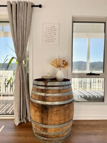 Un balcón o terraza de Viola - Seaside Retreat