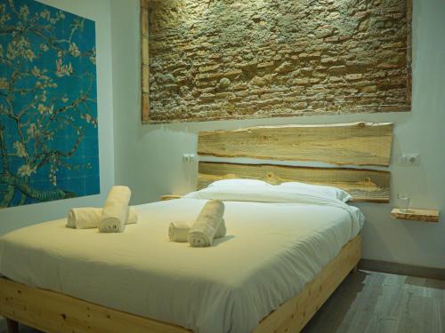 Posteľ alebo postele v izbe v ubytovaní Private house - La Puerta Azul
