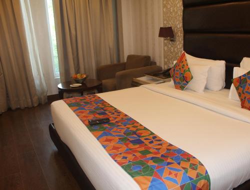 Postel nebo postele na pokoji v ubytování Hotel The JK