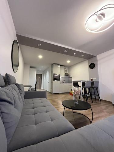 Posezení v ubytování Lovely Flat with Great Central Location Vilnius