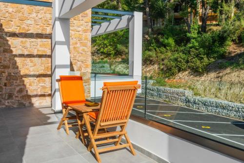 Μπαλκόνι ή βεράντα στο Epta Villas Luxury Redefined