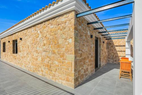 Το κτήριο όπου στεγάζεται  η βίλα
