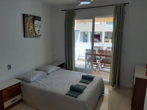 Fotografie z fotogalerie ubytování Two bed two bathrooms ground floor Apartment with pool view v destinaci Denia