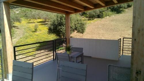 Μπαλκόνι ή βεράντα στο Agriturismo Casebianche