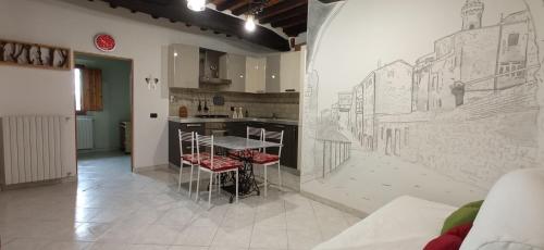 Η κουζίνα ή μικρή κουζίνα στο Sunrise Apartment