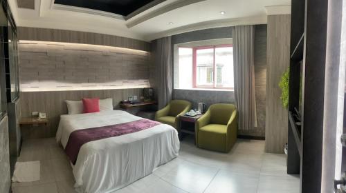 Postel nebo postele na pokoji v ubytování Alia Motel