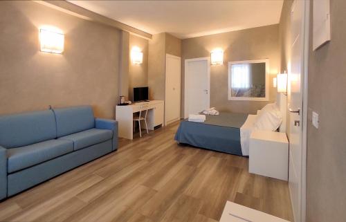 Χώρος καθιστικού στο Hotel Cecina Beach