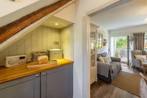 Istumisnurk majutusasutuses Piper Cottage